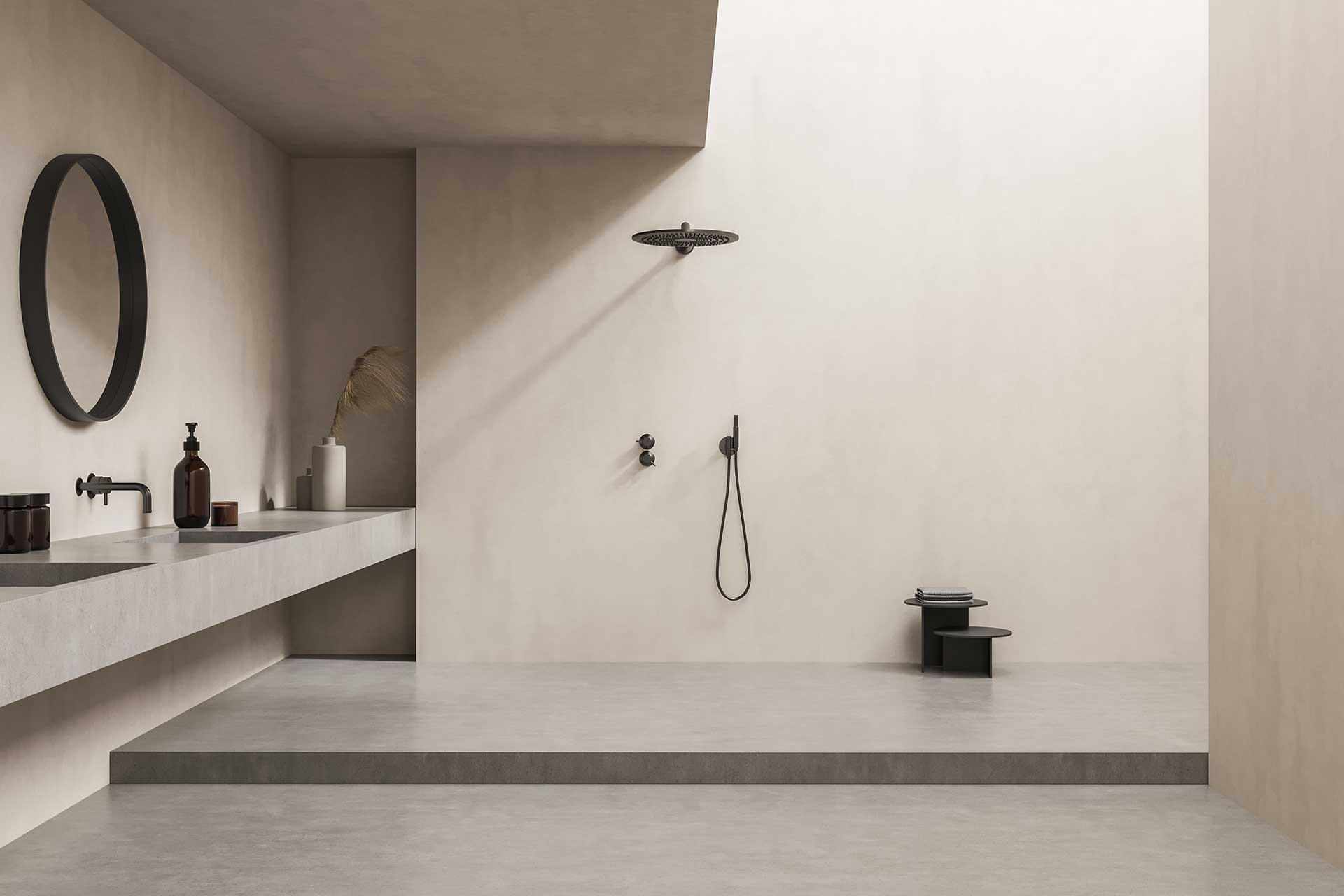 Gepard aflange Eventyrer ▷ Microcement Baths | 9 reasons to use microcement in the bathrooms
